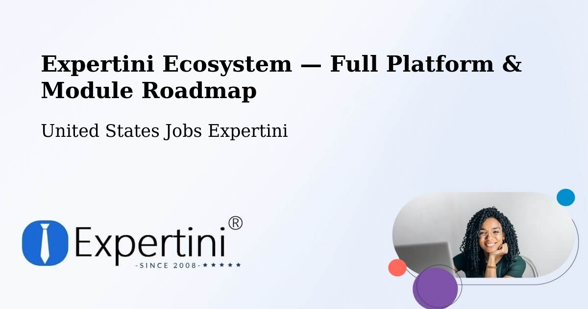 Expertini Ecosystem — Full Platform & Module Roadmap – Vancouver